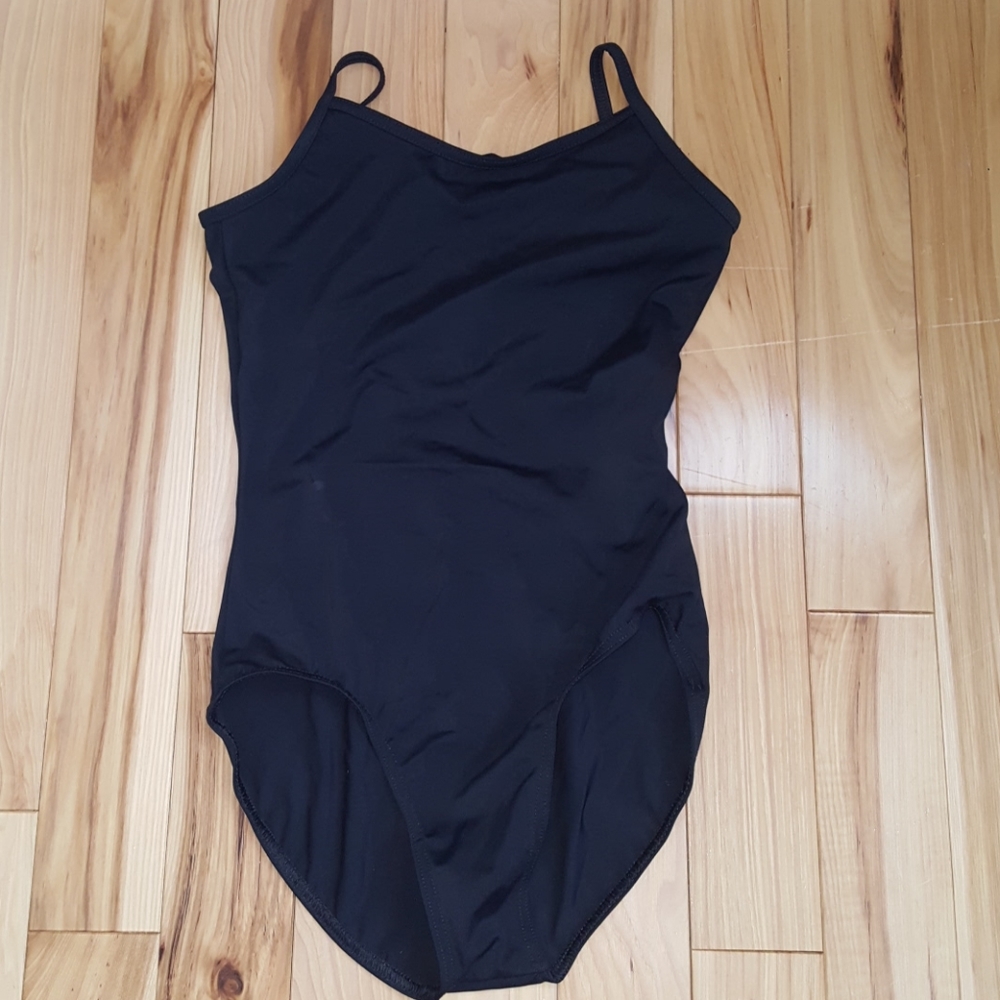 Womens black leotard